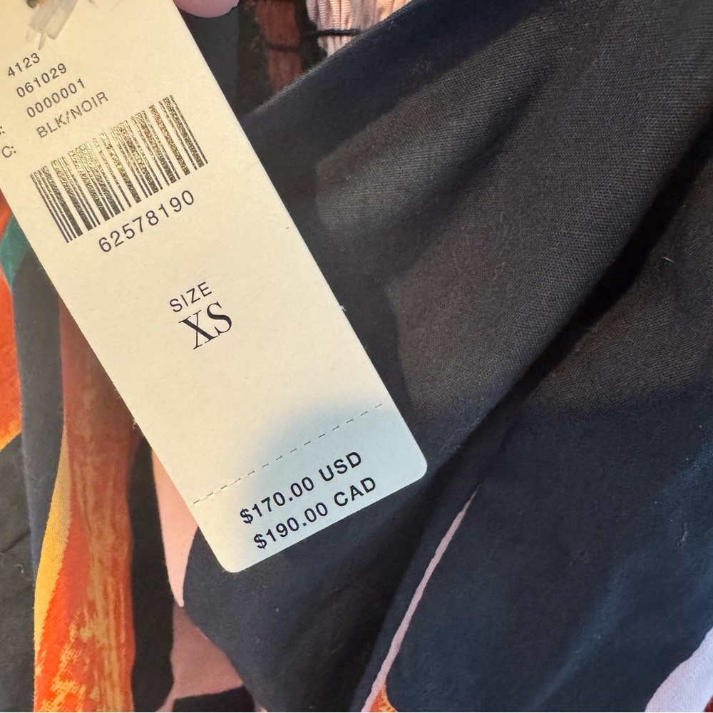 NWT Anthropologie Arches Jumpsuit Colorful Abstract Sleeveless | XS - Picture 5 of 10